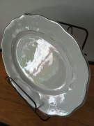 PÓŁMISEK talerz PATERA duża vintage PRL Zakłady Porcelany Stołowej Karolina