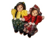 Para starych pajacyków, zabawkowe laleczki 