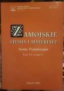 Zamojskie Studia i Materiały Seria: Fizjoterapia