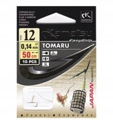 Gotowe Haczyki - KAMATSU - Japan - TOMARU - nr 12 0,16mm 50cm 10PCS