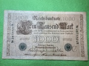 1000 Marek (Reichsbanknote) z 21 kwietnia 1910 r