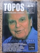 Topos nr 65-66 (4-5/2002) Cz. Miłosz oraz M. Białoszewski, Z.Herbert i inni