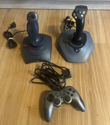 ZESTAW LOGITECH : WINGMAN EXTREME + EXTREME 3D + EXTREME ACTION DLA PS2