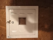 Drzwiczki rewizyjne metalowe gaz beżowe 43x43