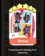 Monopoly go karta 6* Sława set 21