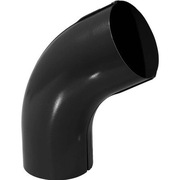 Kolanko rynny czarne Flamingo 60°, 90mm Budmat 