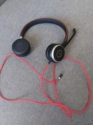 Słuchawki Jabra Evolve 40 Stereo z modułem Jabra Link nowe pady