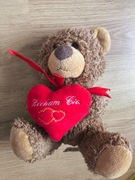 Miś Na Walentynki Pluszowy Z Sercem Kocham Cie Walentynkowy Pluszak