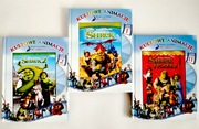 Trylogia SHREK 1-3 polski dubbing DVD z ksiażeczkami | stan jak nowe