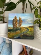 Obraz olejny jesienny krajobraz