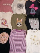 Bluzki dziewczęce długi rękaw roz 134/140 firmówki 