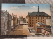 Pocztowka Poznań Posen alter markt mit hauptwache rynek stare miasto ratusz