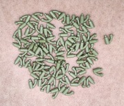 LEGO 50 sztuk - łodyga / roślina  - 1566 - ementy mix 