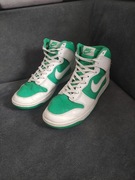 Nike dunk high bttys retro zielone białe 