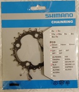 Tarcza zębatka mechanizmu korbowego 22T Shimano FC-M6000 M672