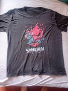 Koszulka Samurai . Cyberpunk