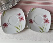 Talerzyki z kwiatkami