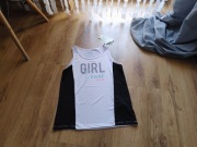 Coccodrillo sportowa bluzka bialo czarna r. 158+ nowa