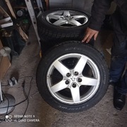 Opony nowe zima205/55/16wyważone,alufelgi+szpilki