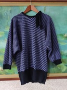 sweterek tunika bluzka kardigan nietoperz szeroki miły elegancki wełniany 