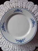 Talerze obiadowe "Lubiana" - PRL (6 sztuk)