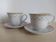 Kesi zestaw dwie filiżanki i spodki