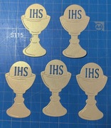 SCRAPKI KRAKÓW KOMUNIA kielich 5 szt. złote