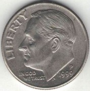 USA 10 centów 1999 P nr 1