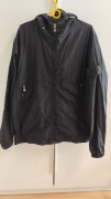 Stone Island Ghost Jacket XXL czarna kaptur QR stan bdb