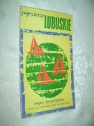 POJEZIERZE LUBUSKIE - MAPA TURYSTYCZNA - 1990