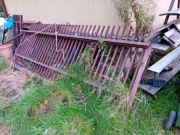 Brama przesuwna stalowa  plus bramka