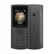 Telefon Nokia 110 4G - Nowy, dla seniora, Czarny 