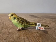Schleich zielona papuga figurka model wycofany z 2002 r.