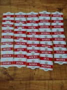 Tyskie etykiety imiona 