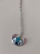 Łańcuszek zawieszka Głowa Stitch Disney biżuteria dziecięca diamenty kamyki