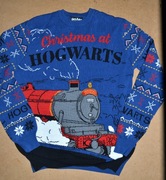 George Harry Potter Świąteczny sweter zabawny M