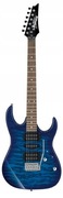 Gitara elektryczna Ibanez GRX70QA-TBB + GRATIS kostki, przewód i stojak 
