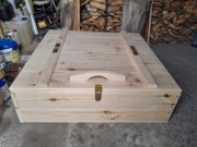 Pokrywa studni z cembrowiną na krąg 100cm obudowa 