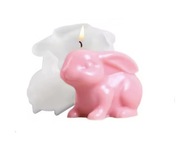 KRÓLIK Wielkanocna forma silikonowa 6.5*9.9 do Odlewów Świec Gipsu Żywic 