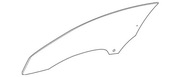 Szyba boczna drzwi prawych do Mercedes-AMG GT S (C190) 190-725-00-10