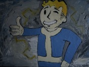 Obraz olejny Fallout 