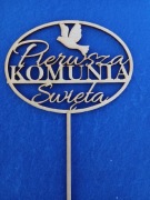 Topper komunia święta 