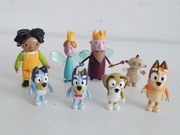 Bluey zestaw figurek + inne