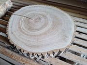  JESION 60/55/8 cm Blat Plaster Drewna Stolik Żywica Epoxy Natura DIY Art