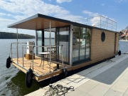 Houseboat Katamaran Dom na wodzie Dom pływający 