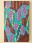 Obraz akrylowy 25x40 cm "Odłamki nadziei w oceanie zwątpienia"