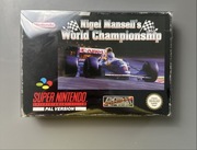 Nigel Mansell’s World Championship - gra SNES. Super Nintendo