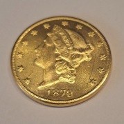 Moneta 20 Dolarow Liberty 1879 kopia