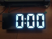 Cyfrowy Budzik, Zegar LED model 0712 nowy nie używany
