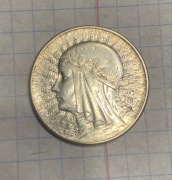 Rzeczpospolita Polska 5 złotych 1934 matka boska moneta